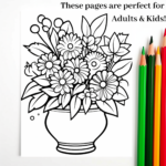 Beautiful Flowers Coloring Pages1