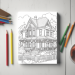 Victorian Houses Coloring Pages