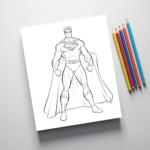 American Superhero Coloring Pages1