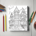 Victorian Houses Coloring Pages