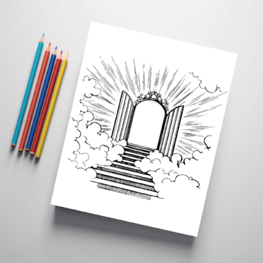 Kids Bible Verses Activity Pages | Printable Pdf Pages – InkSpireArtistry