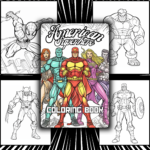 American Superhero Coloring Pages1