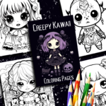 Creepy Kawaii Coloring Pages1