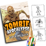 Zombie Apocalypse Coloring Book