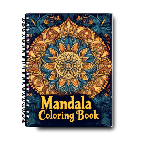 Mandala Coloring Book | Pattern Coloring Book | Mindfulness Coloring | Art Therapy Coloring