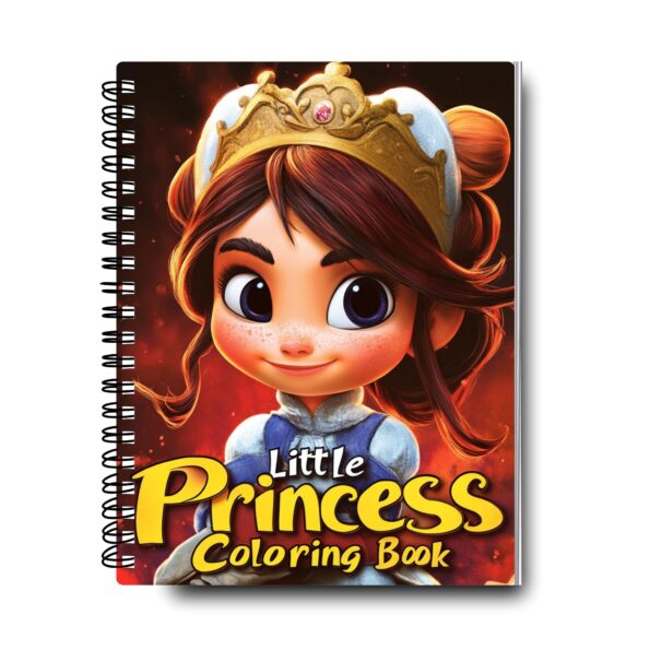 Little Princess Coloring Book | Girls Coloring Book | Little Girl Coloring | Princess Coloring Book