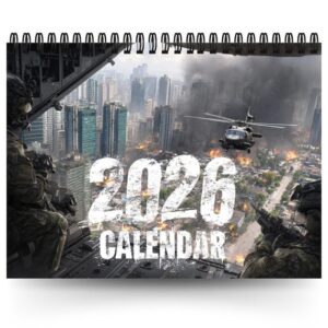 2026 Military Calendar | 12 Month Calendar | Army Images Calendar | War ...
