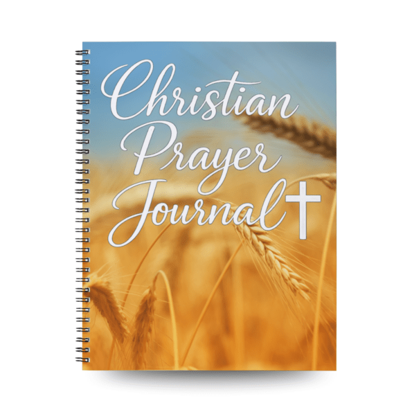 Christian Prayer Journal – Bible Study Journal & Bible Study Notebook for Devotions, Bible Verse Mapping & Sermon Notes